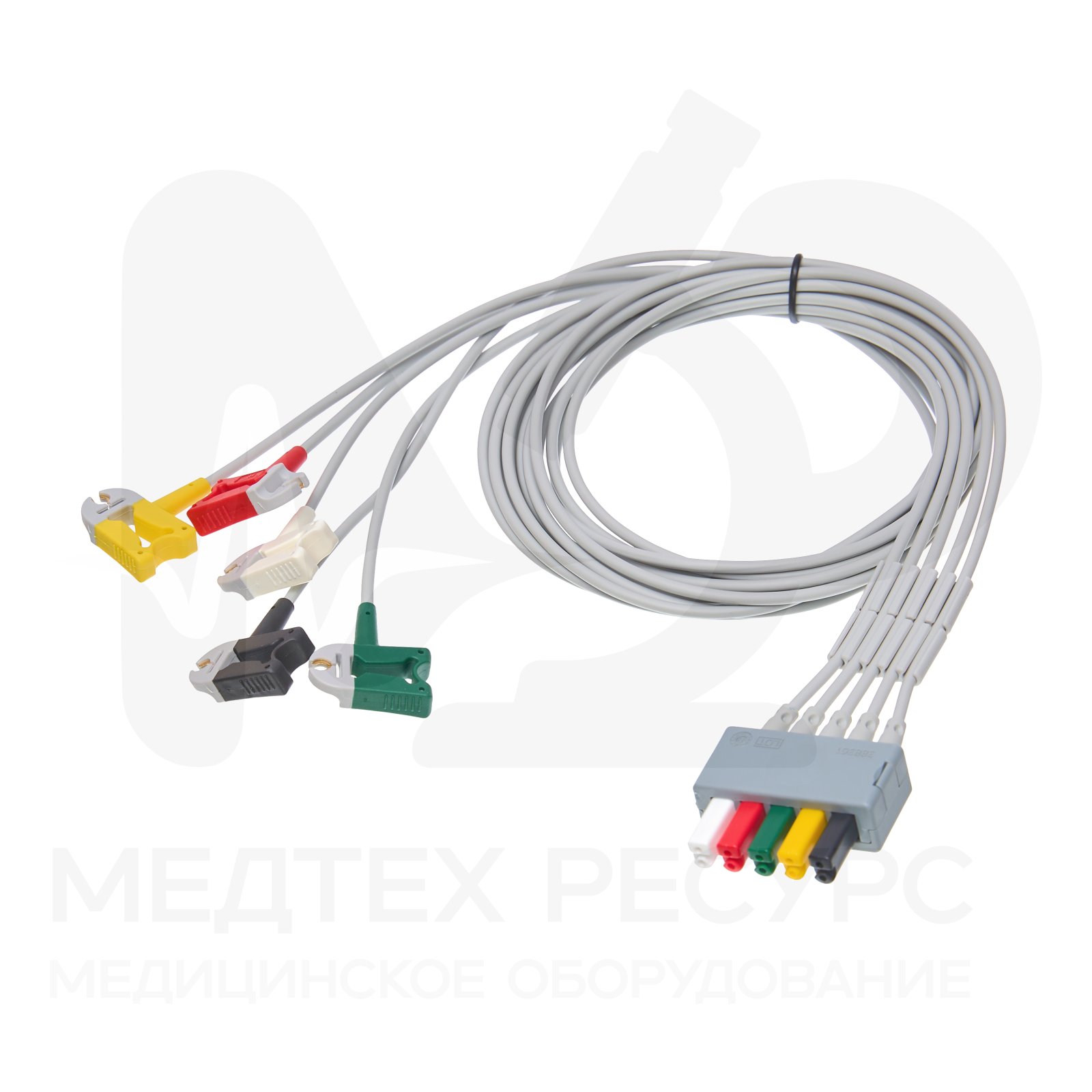 Набор для ЭКГ на 5 отведений, взр, Clip, IEC, защита от электрохирургии